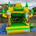 Hüpfburg "Schloss" 4x4m - Geräteverleih Villingen - Maschinen und Geräte günstig mieten